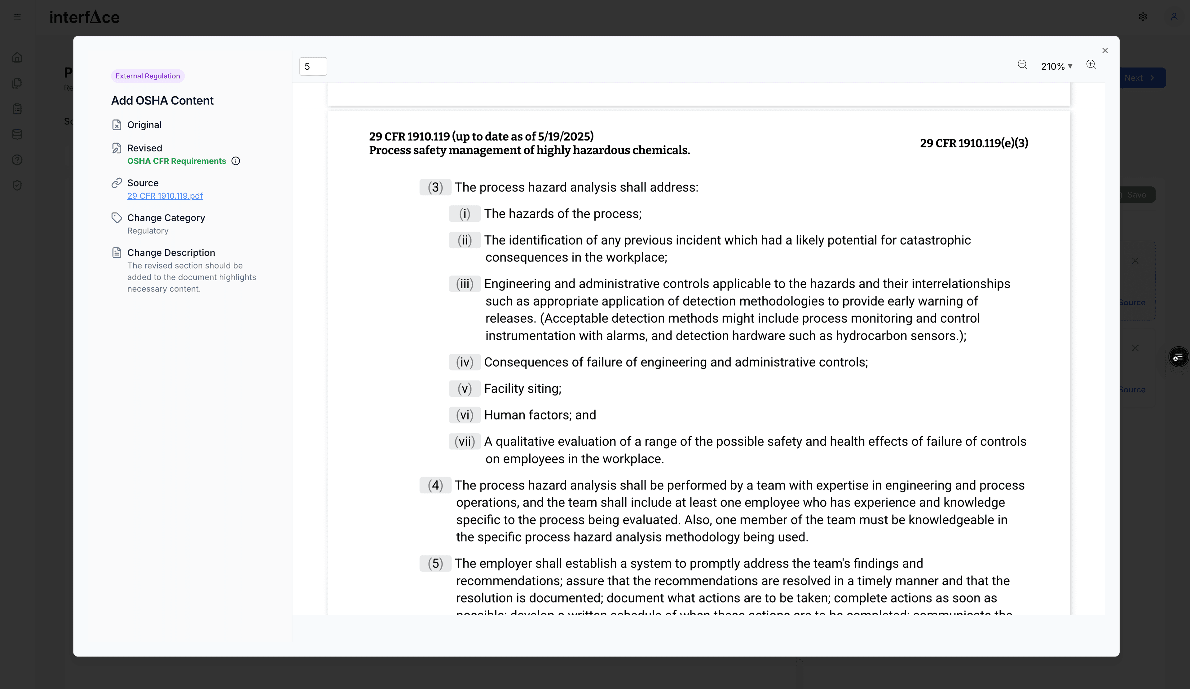 Regulatory Compliance